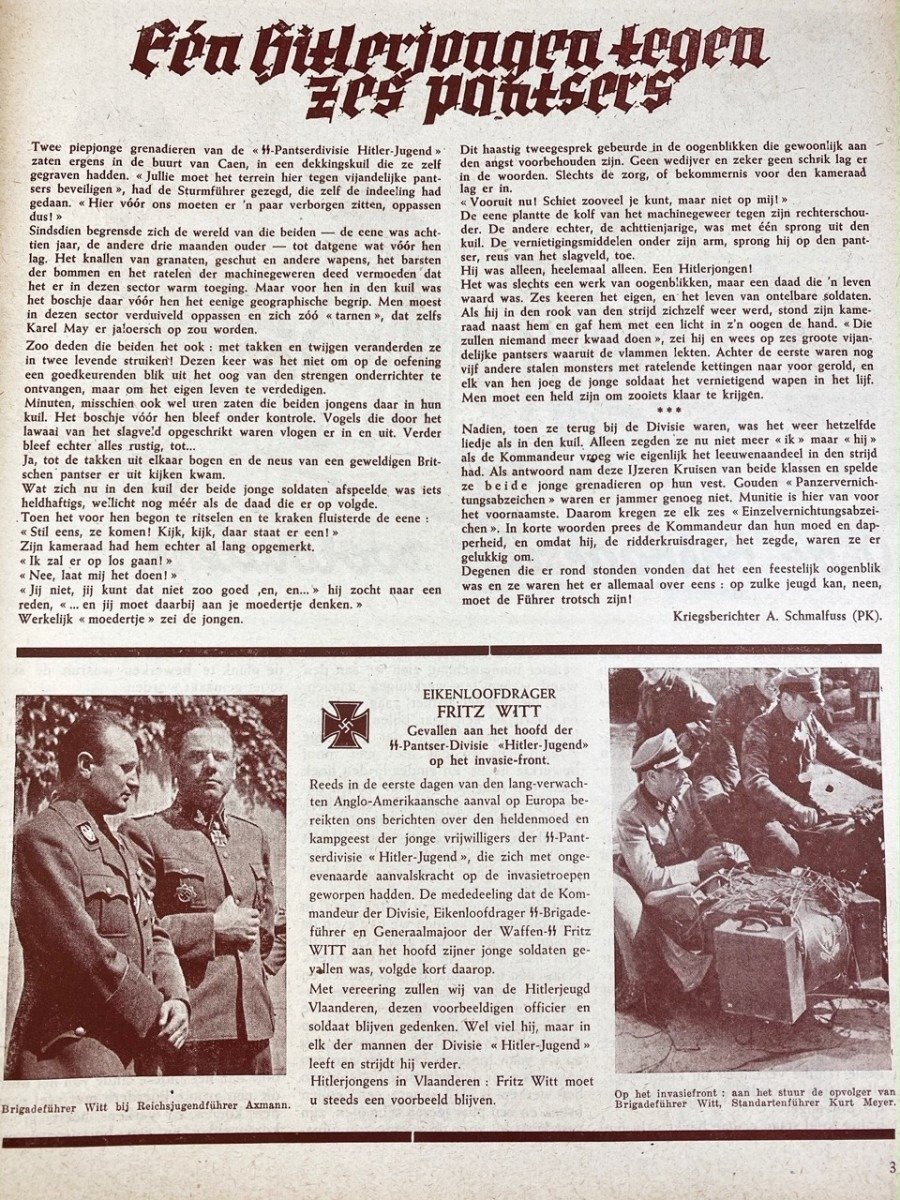 Original WWII Flemish collaboration magazine 'Tijl' — image 5