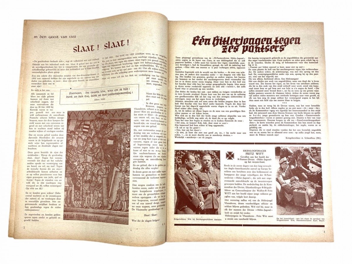 Original WWII Flemish collaboration magazine 'Tijl' — image 6