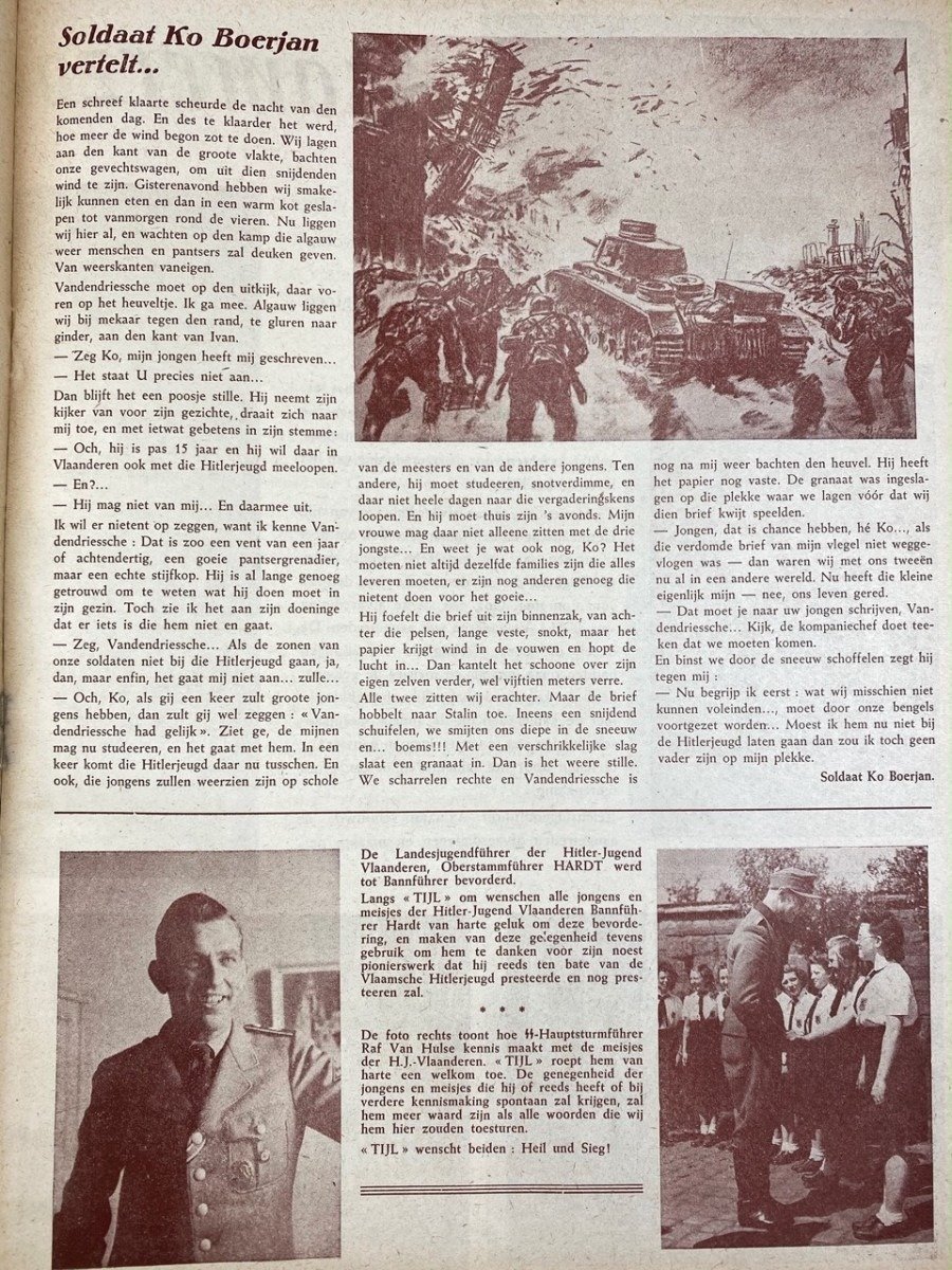 Original WWII Flemish collaboration magazine 'Tijl' — image 8