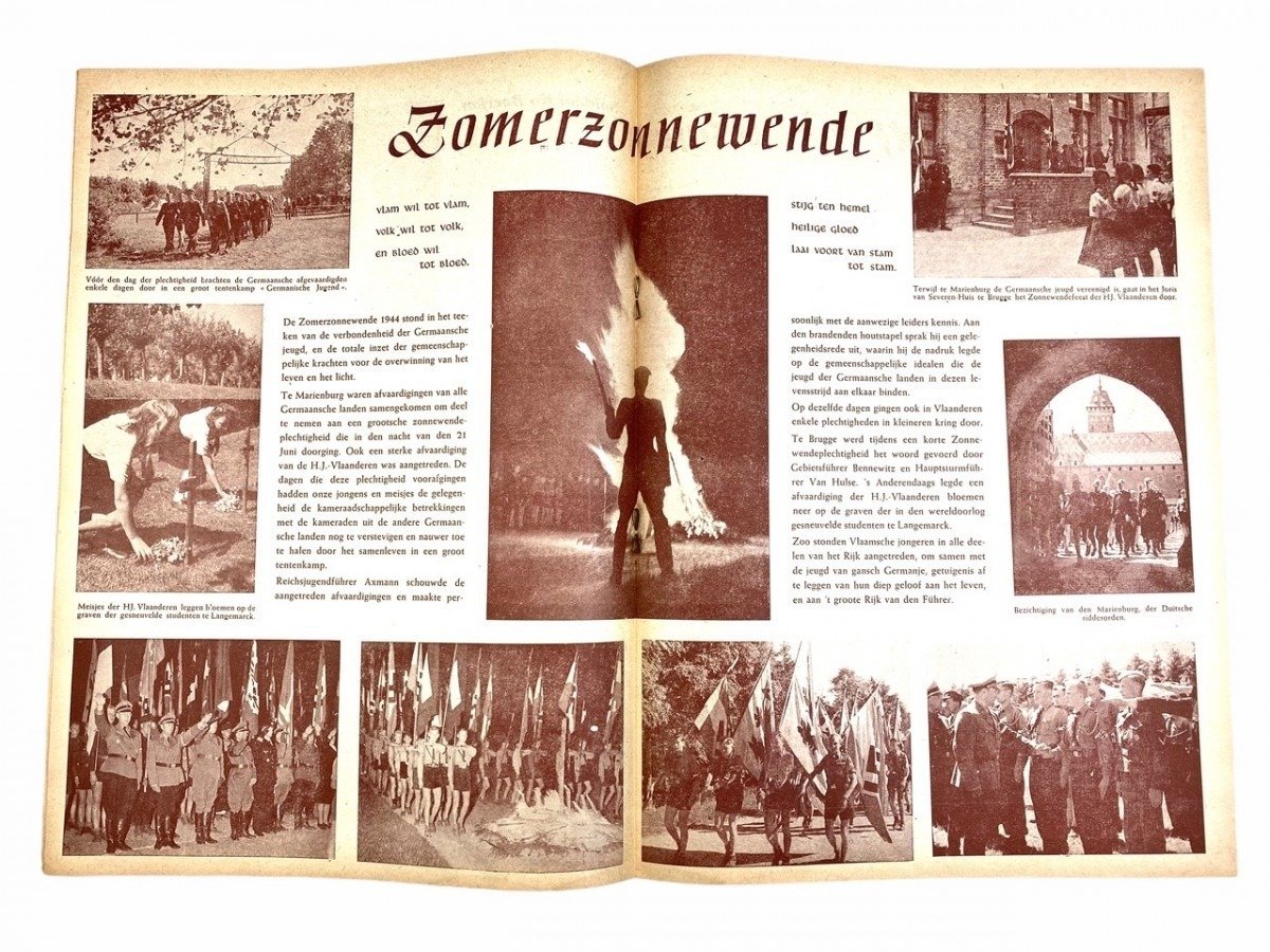 Original WWII Flemish collaboration magazine 'Tijl' — image 9