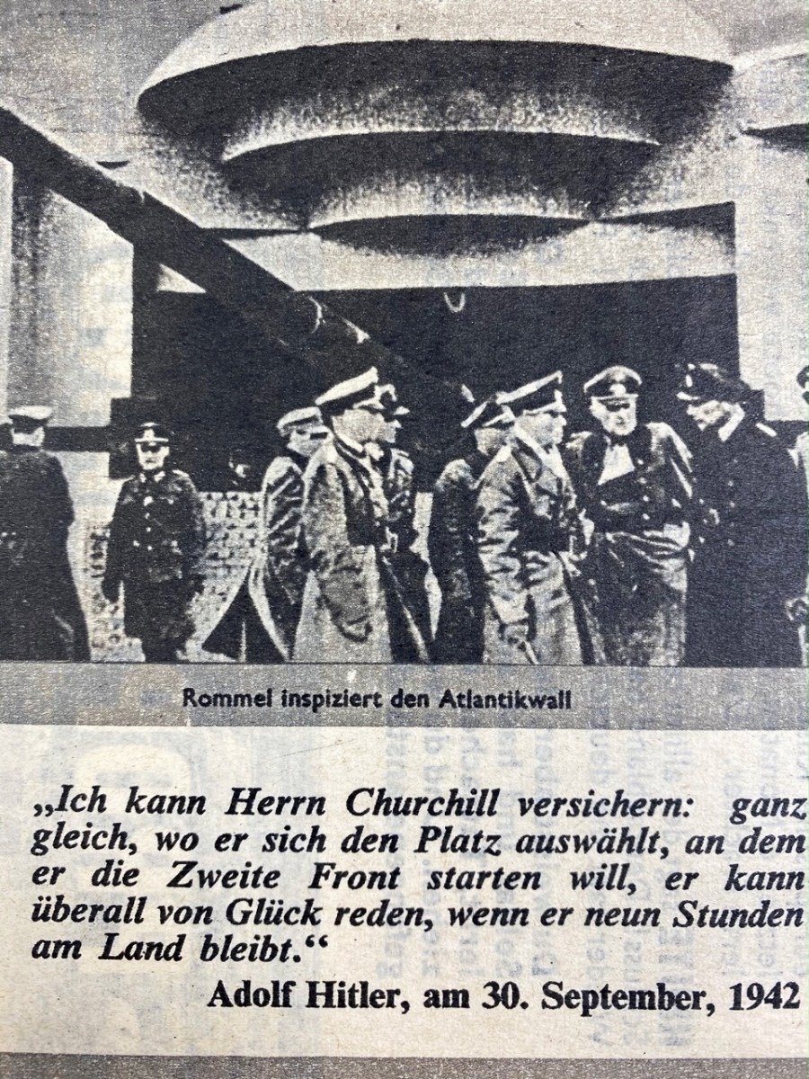Original WWII Allied dropping leaflet — image 3