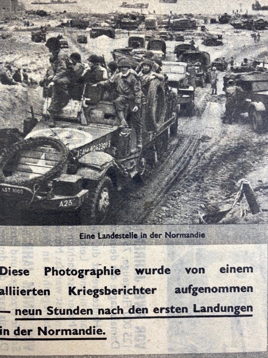 Original WWII Allied dropping leaflet — image 4