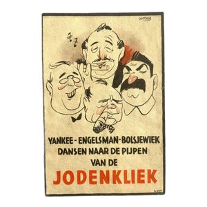 Original WWII Dutch NSB leaflet