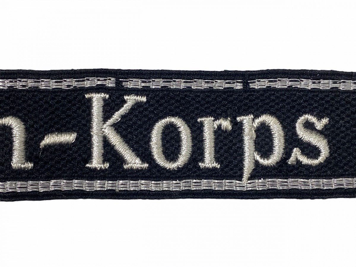 Original WWII Flemish SS Vlaanderen-Korps cuff title — image 5