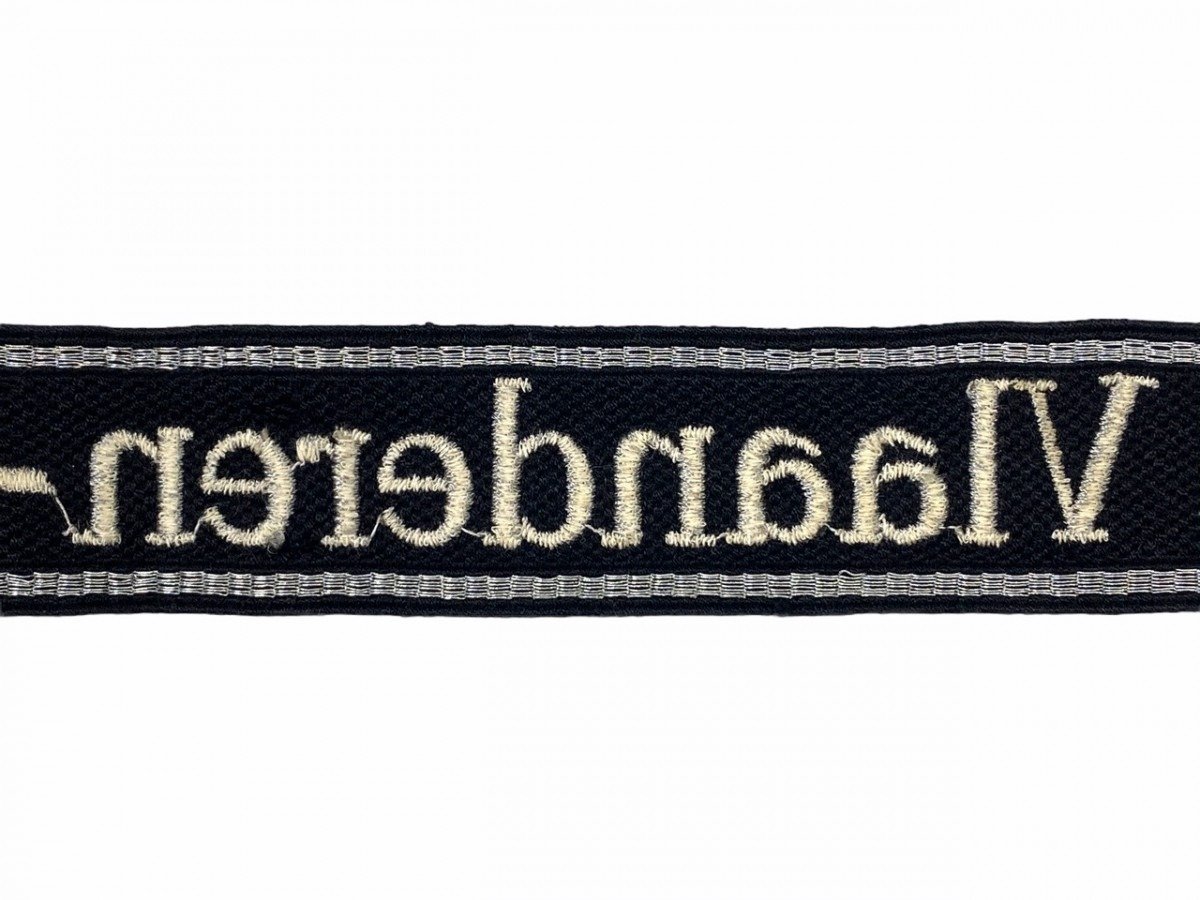 Original WWII Flemish SS Vlaanderen-Korps cuff title — image 8