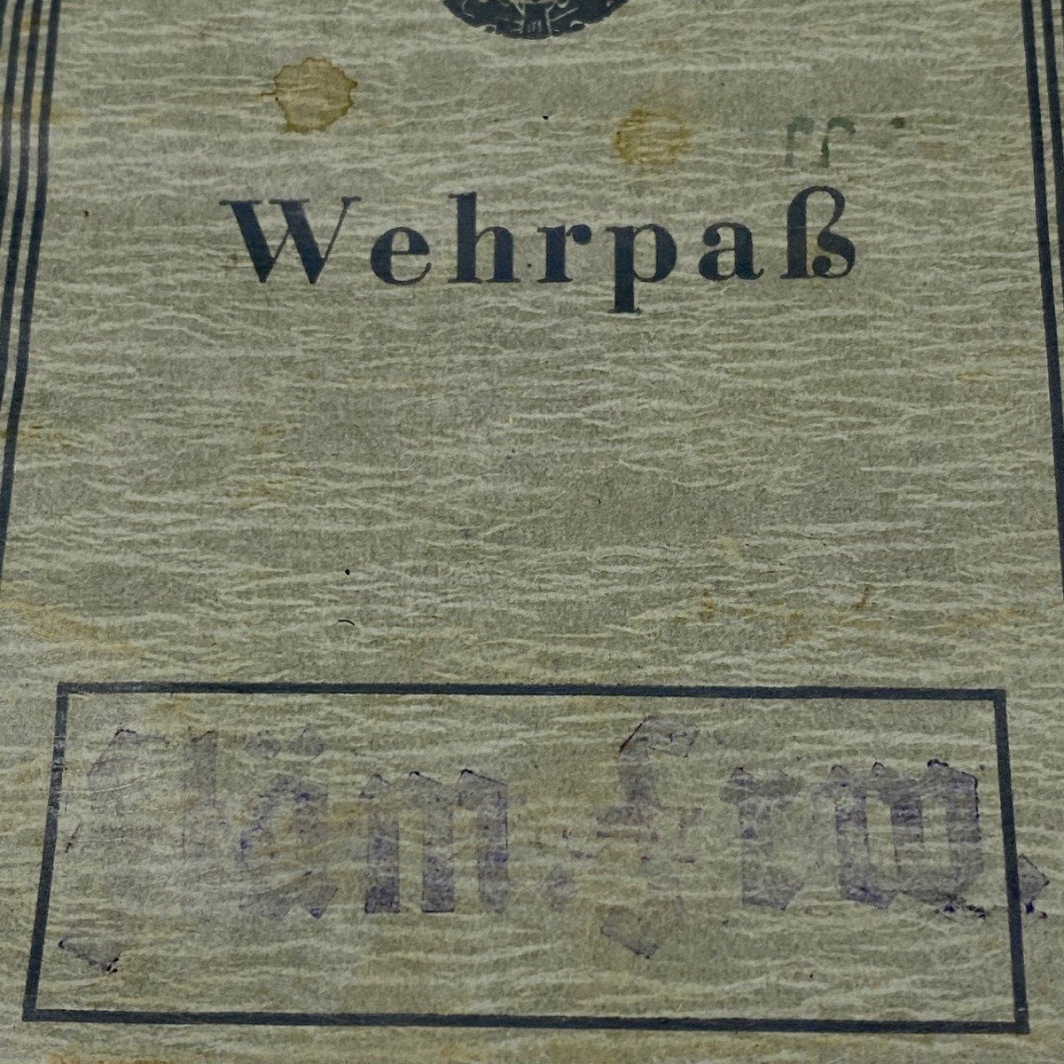 Original WWII Flemish SS-Freiwilligen Legion Flandern Wehrpass — image 2