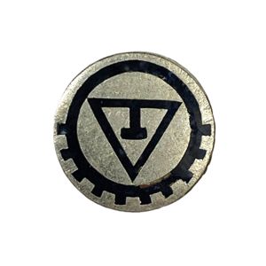 Original WWII Vlaamse Fabriekswacht pin