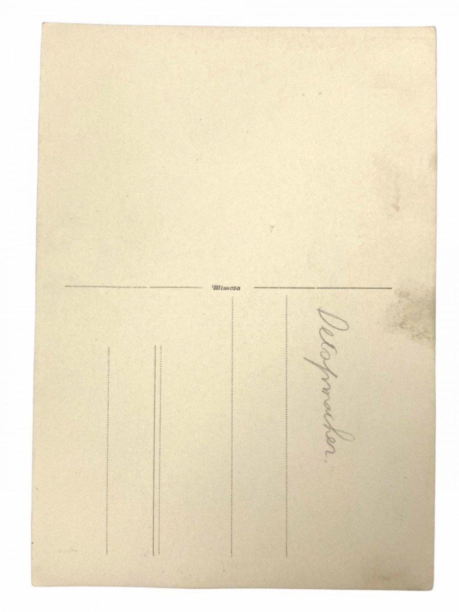 Original WWII Dutch NSKK portrait photo and negative — image 4