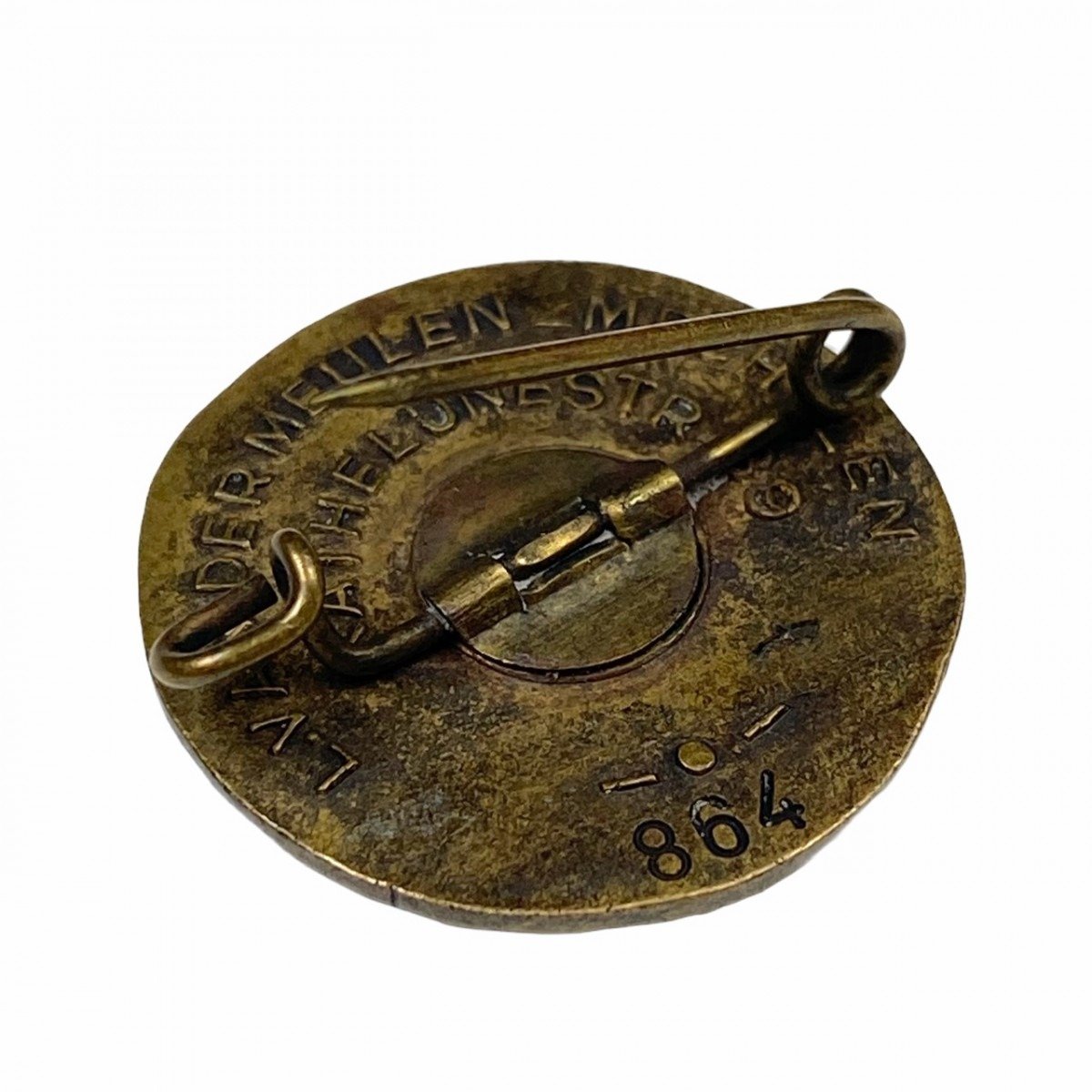 Original WWII Flemish VNV golden party badge — image 4