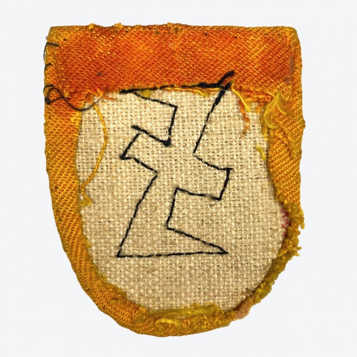 Original WWII Flemish NSKK/Vlaamse Fabriekswacht shield — image 2