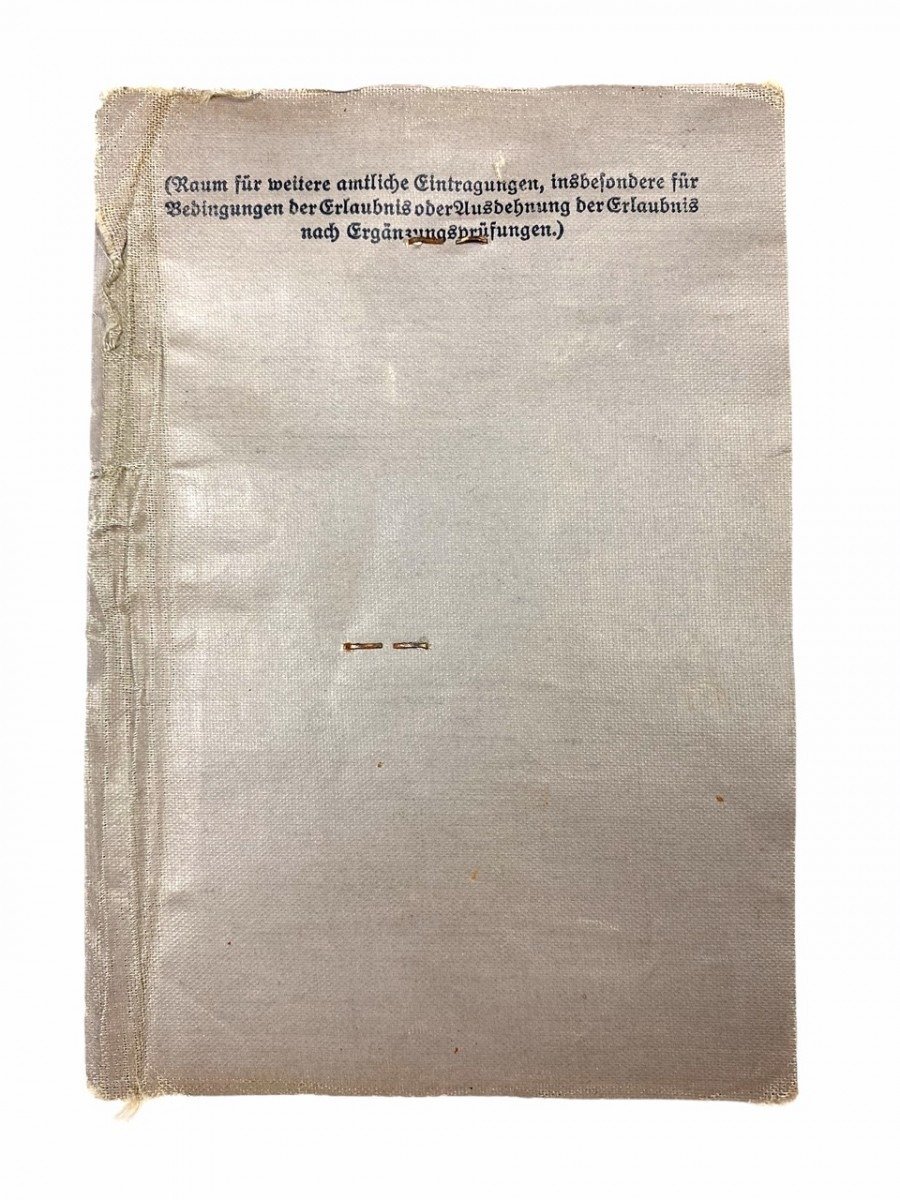 Original WWII Dutch SD Führerschein – Ten Boer/Groningen/Deventer — image 4