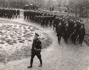 Original WWII Dutch SS photo – Funeral Sybren Tulp