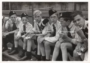 Original WWII Dutch Jeugdstorm photo