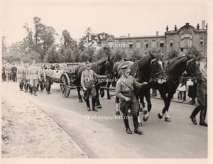 Original WWII Dutch NSB photo – Funeral of Fritz Schmidt