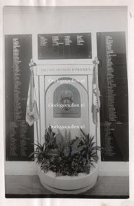 Original WWII Dutch SS photo – Memorial for the fallen …