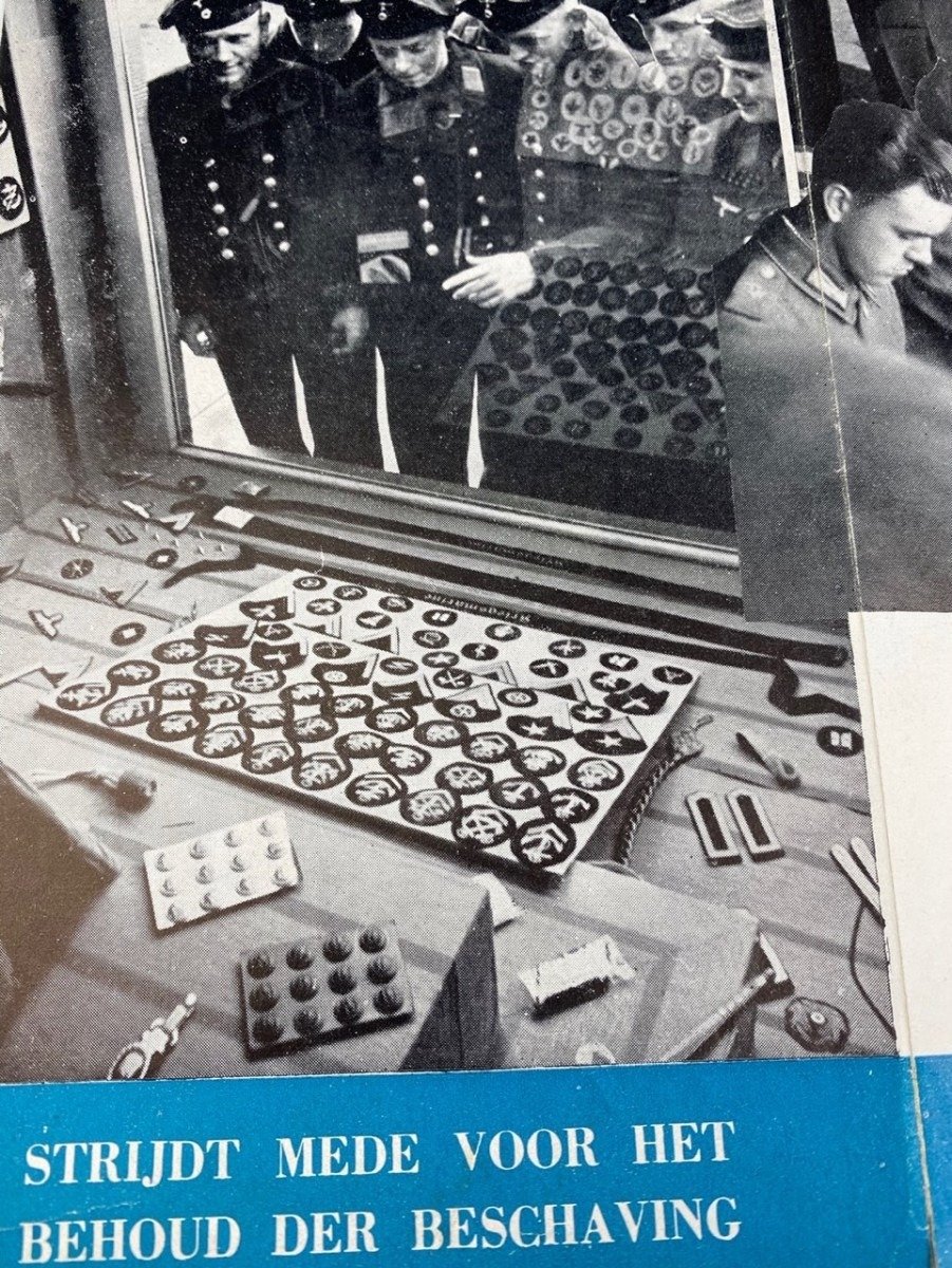 Original WWII Dutch Kriegsmarine volunteer flyer/poster — image 6