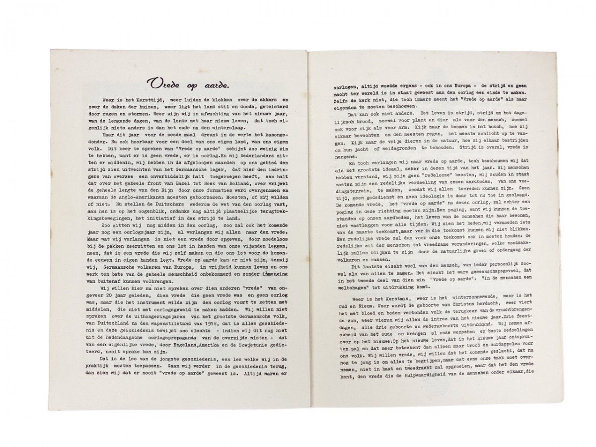 Original WWII Nederlandsche Landwacht (Spoorwacht) booklet 1944 — image 5