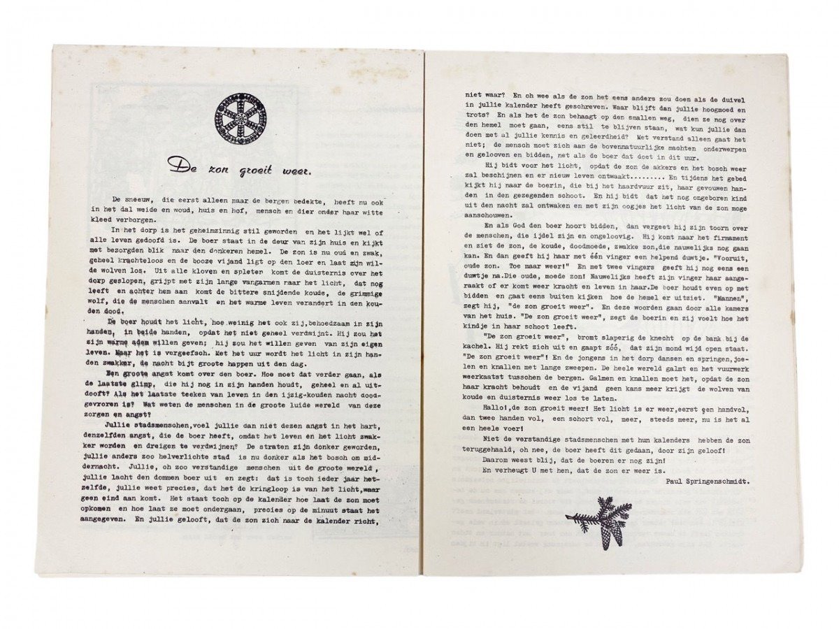 Original WWII Nederlandsche Landwacht (Spoorwacht) booklet 1944 — image 7