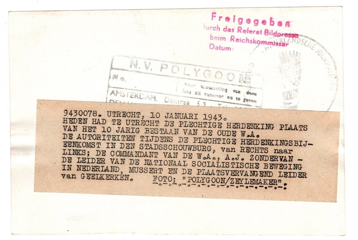 Original WWII Dutch NSB photo — image 2