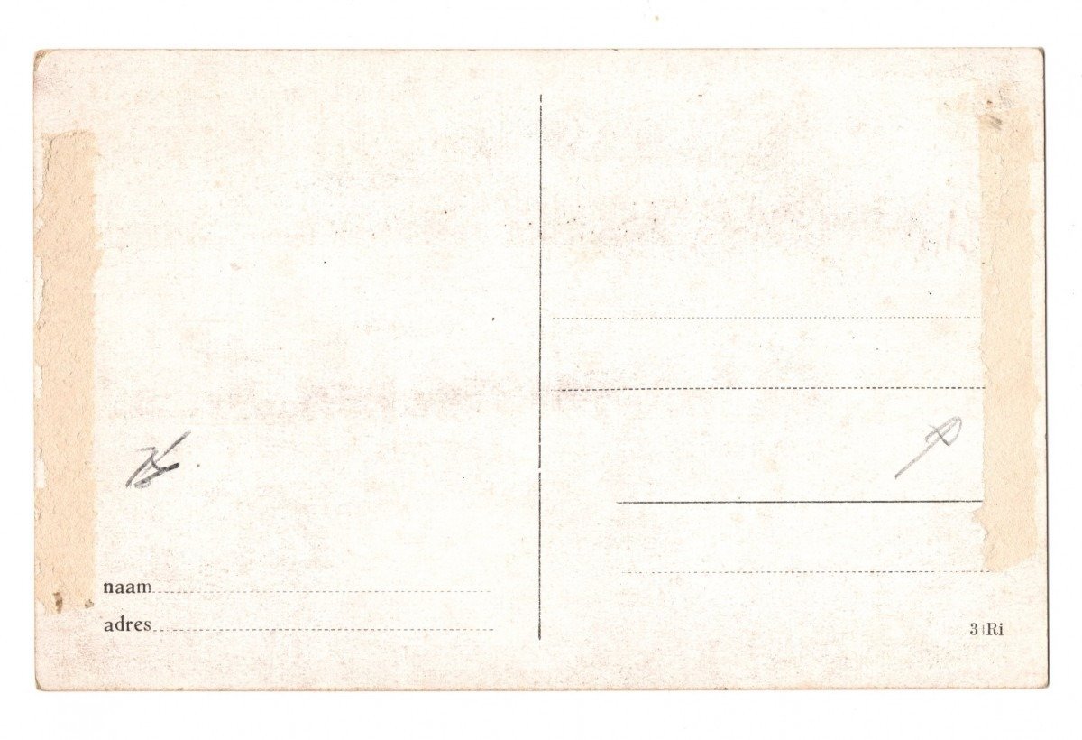 Original WWII Dutch NSB postcard – Kringhuis Haarlem — image 2