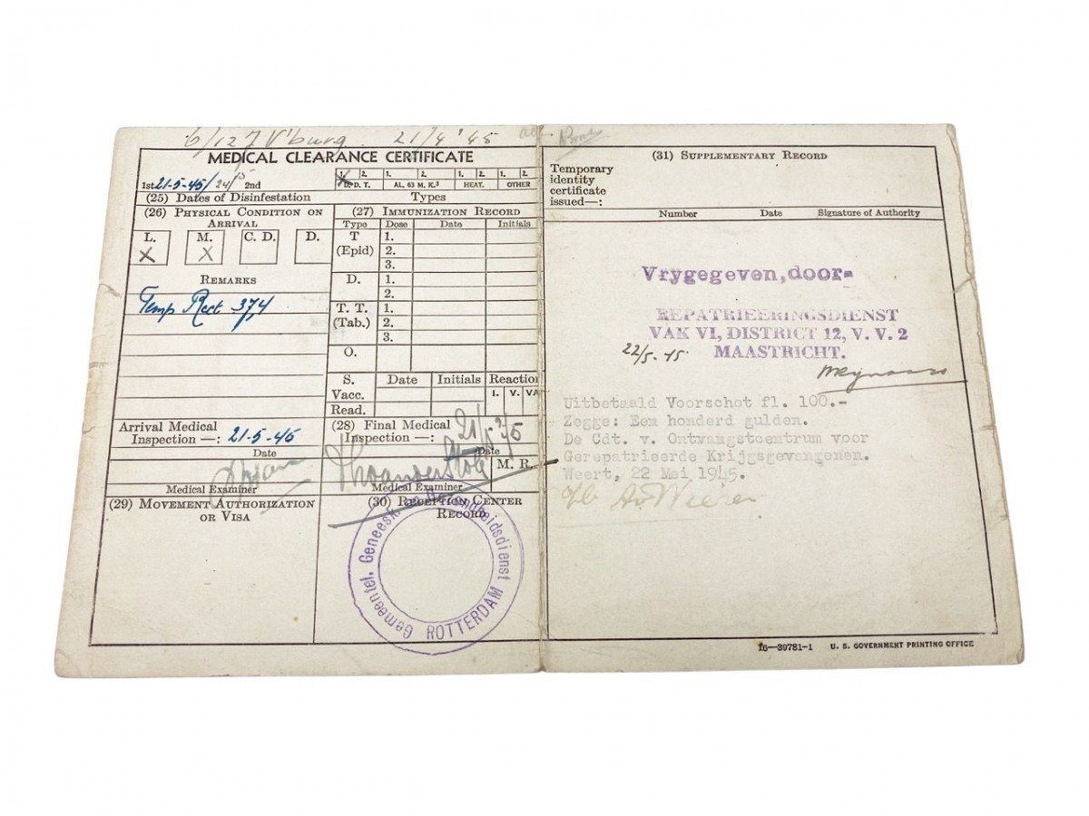 Original WWII Dutch Stalag grouping – Johannes Knöps — image 14