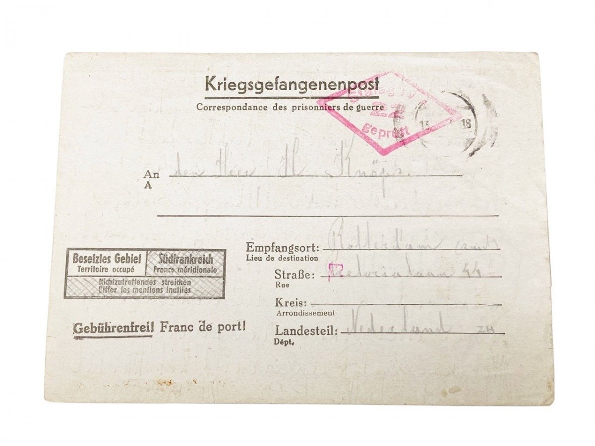 Original WWII Dutch Stalag grouping – Johannes Knöps — image 2