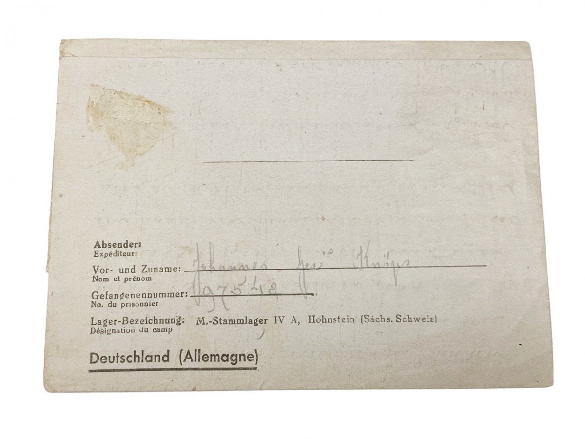 Original WWII Dutch Stalag grouping – Johannes Knöps — image 4