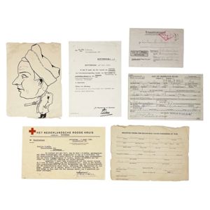 Original WWII Dutch Stalag grouping – Johannes Knöps