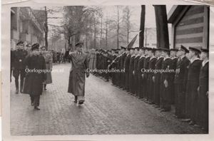 Original WWII Dutch Marine-Jeugdstorm photo – SS-Gruppenführer Seyss-Inquart & Anton …