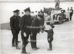 Original WWII Dutch NSB large photo Anton Mussert