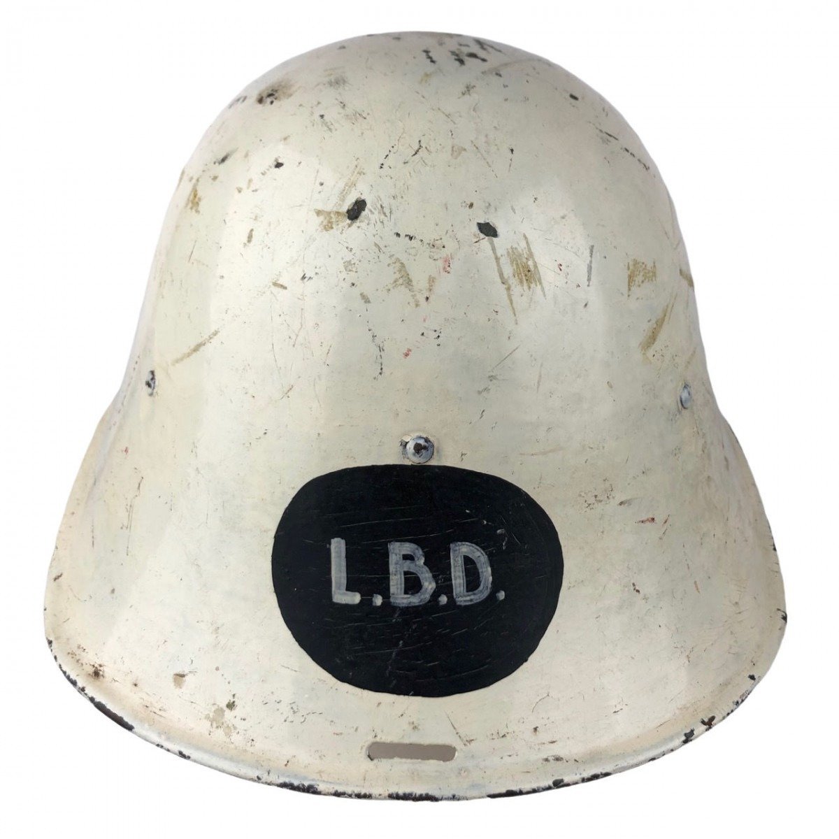 Original WWII Dutch 'Luchtbeschermingsdienst' helmet — image 7