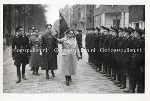 Original WWII Dutch NSB photo – Dr. Ley visits the …