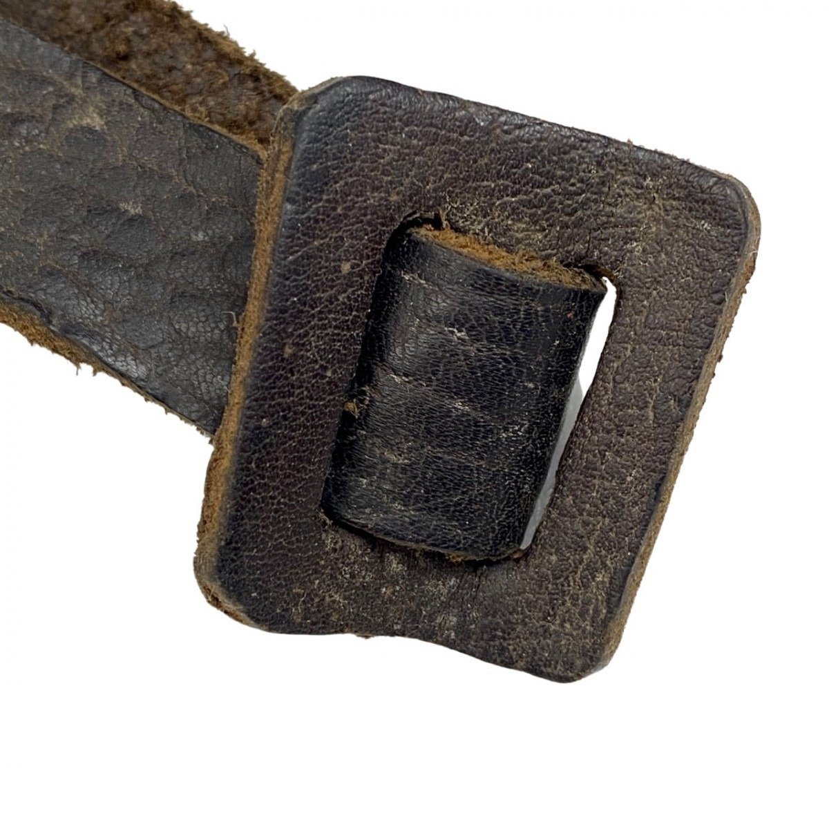 Original WWII Russian PPSH-41 leather sling — image 2