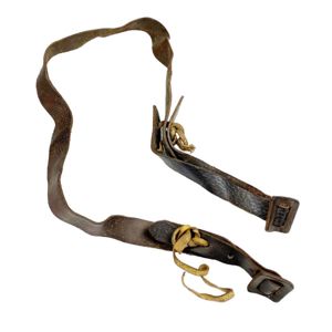 Original WWII Russian PPSH-41 leather sling