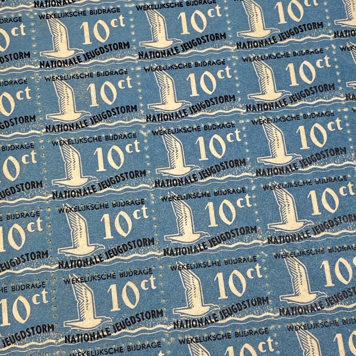 Original WWII Dutch Jeugdstorm membership stamp booklet — image 4