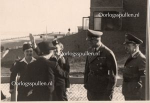 Original WWII Dutch SS photo SS-Gruppenführer Seyss-Inquart & Schmidt