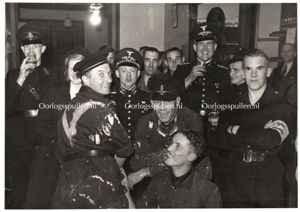 Original WWII Dutch NSB photo – NSB and Reichsbahn personal …