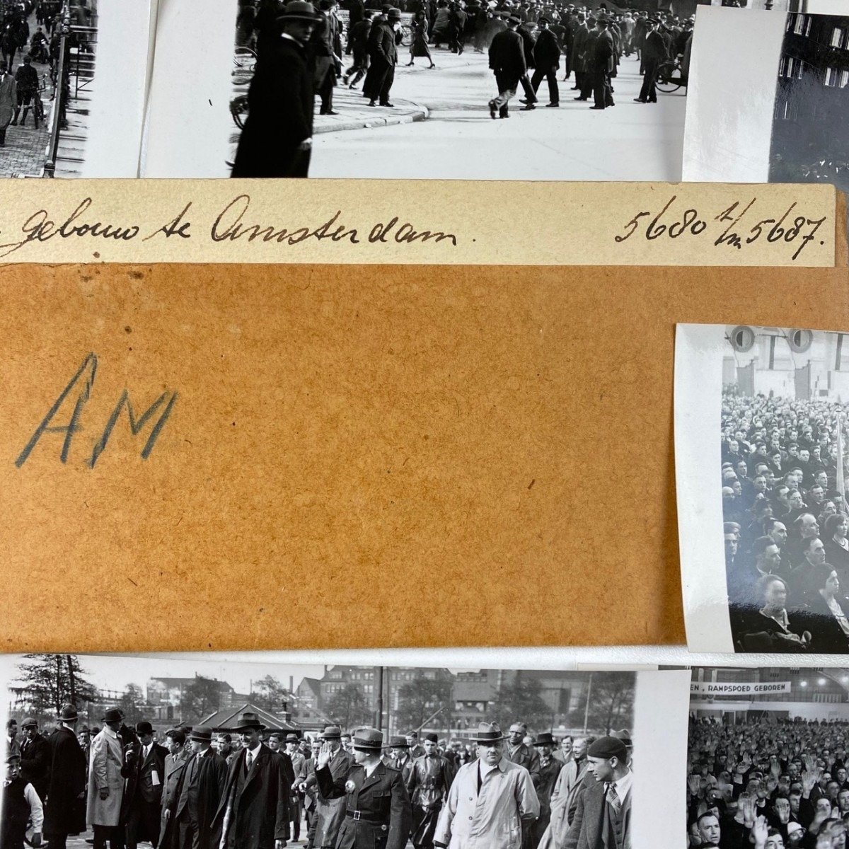 Original WWII Dutch NSB photo grouping – 2de Landdag in R.A.I. Amsterdam — image 3
