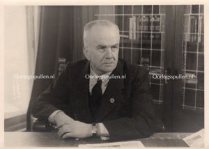 Original WWII Dutch Agrarisch Front portrait Roskam