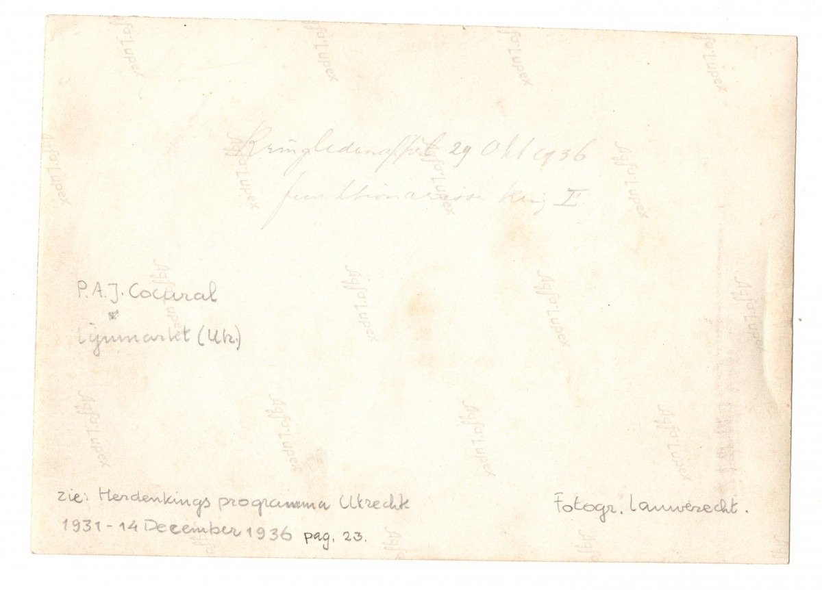 Original WWII Dutch NSB photo 'Mussert Wins' — image 2