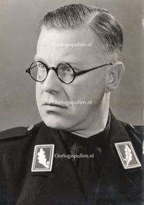 Original WWII Dutch NSB portrait photo