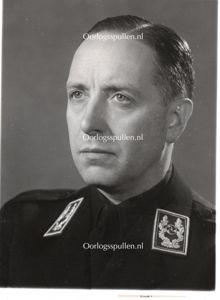 Original WWII Dutch NSB photo portrait Huygen