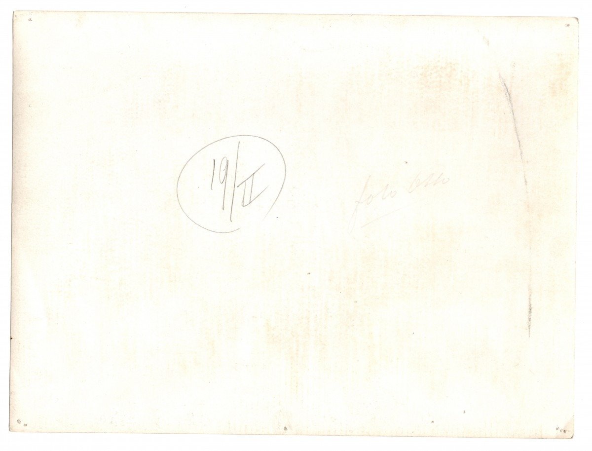 Original WWII Dutch NSB large photo 'Mussert & Zondervan' — image 2