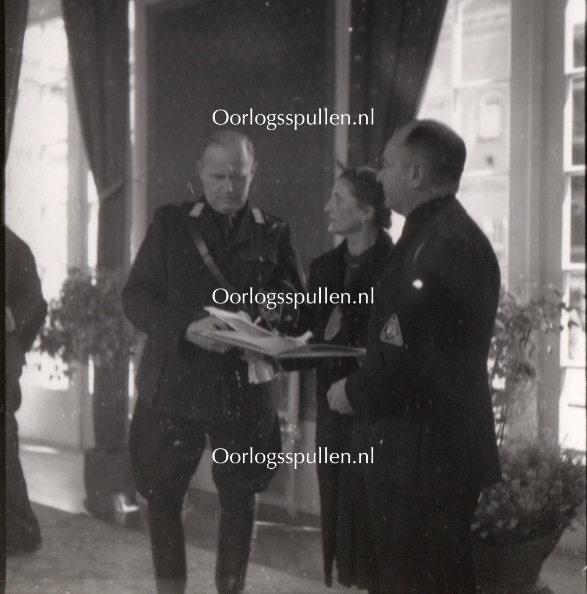 Original WWII Dutch NSB photo grouping – Anton Mussert — image 12