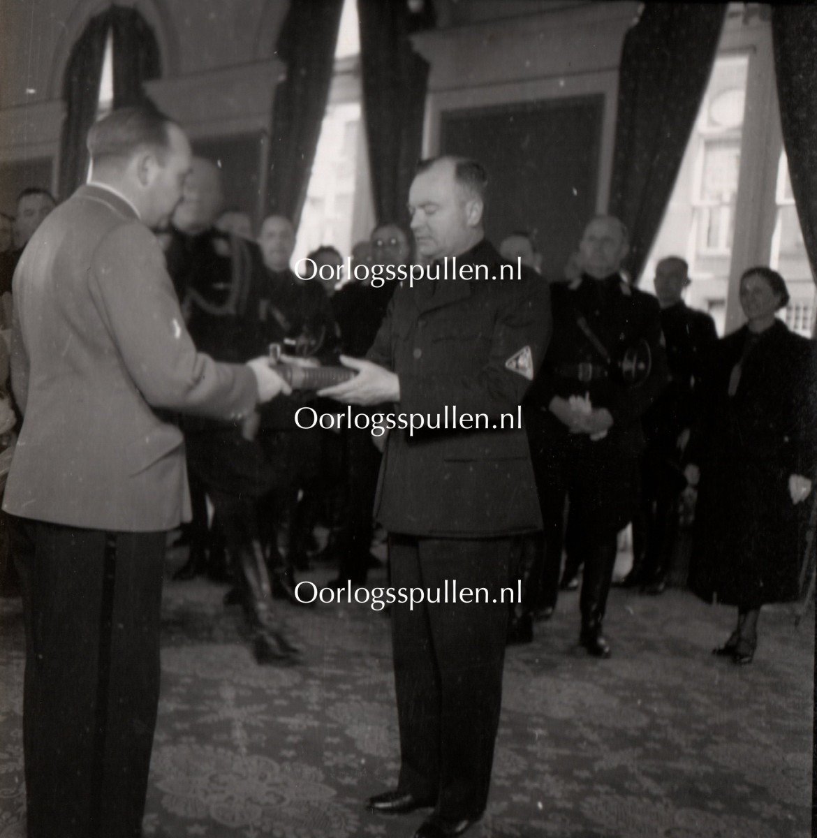 Original WWII Dutch NSB photo grouping – Anton Mussert — image 14