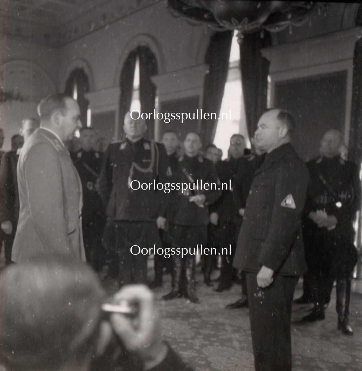 Original WWII Dutch NSB photo grouping – Anton Mussert — image 5