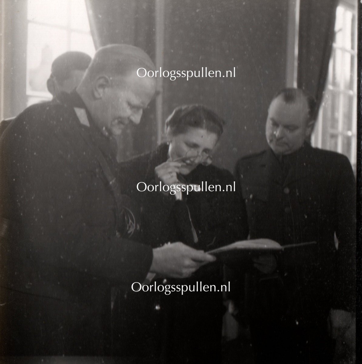 Original WWII Dutch NSB photo grouping – Anton Mussert — image 8