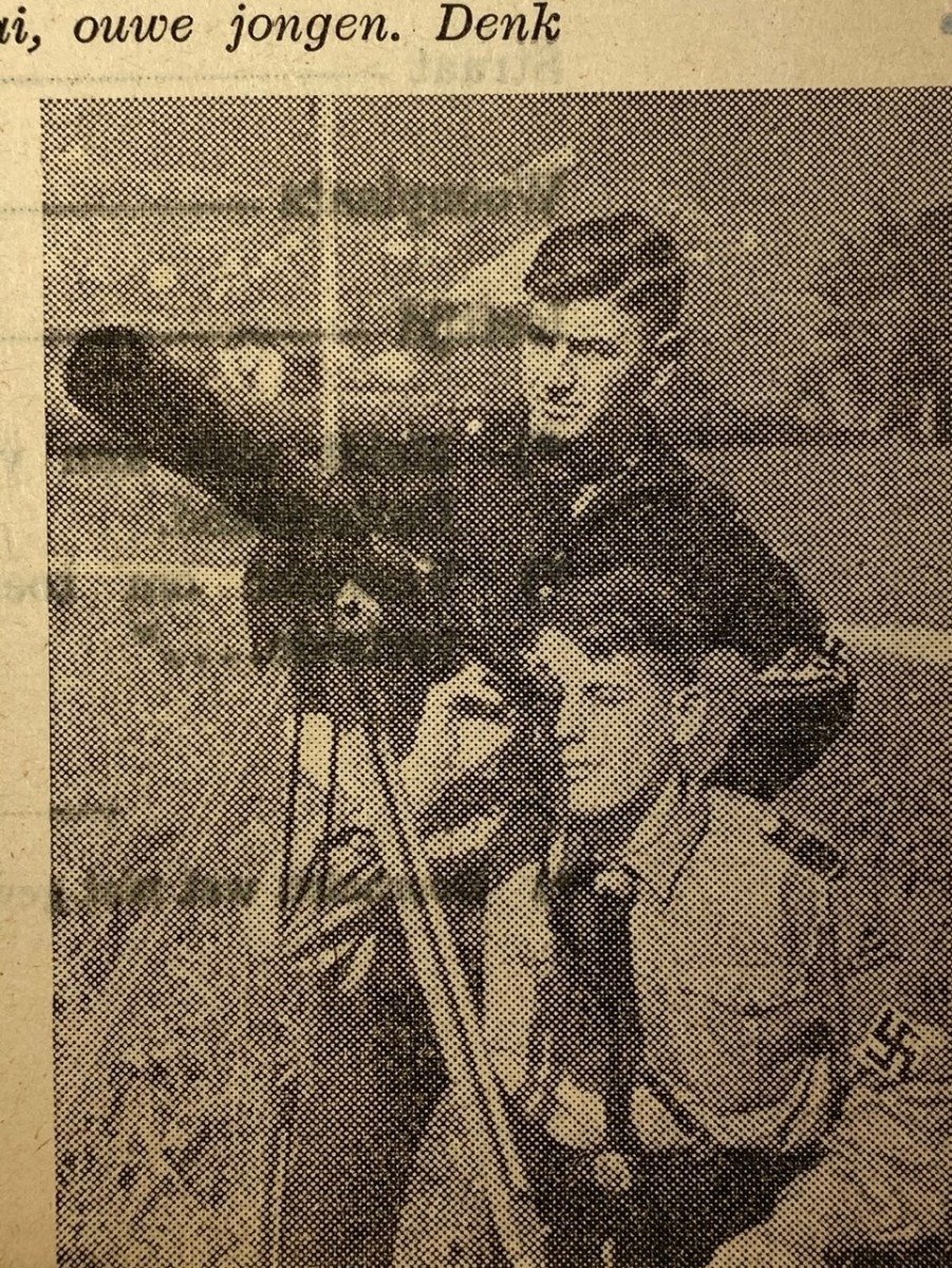 Original WWII Dutch Jeugdstorm recruiting leaflet — image 4