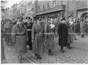 Original WWII Dutch SS photo 'Funeral Hendrik Seyffardt'