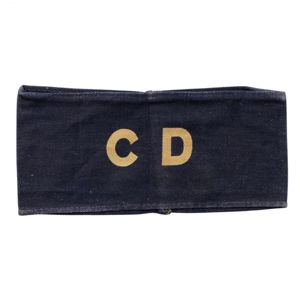 Original WWII Dutch N.B.S. armband CD